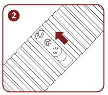 操作人員使用時火花圖2 ऑपरेटरों द्वारा उपयोग किए जाने पर चिंगारी निकलती है चित्र 2