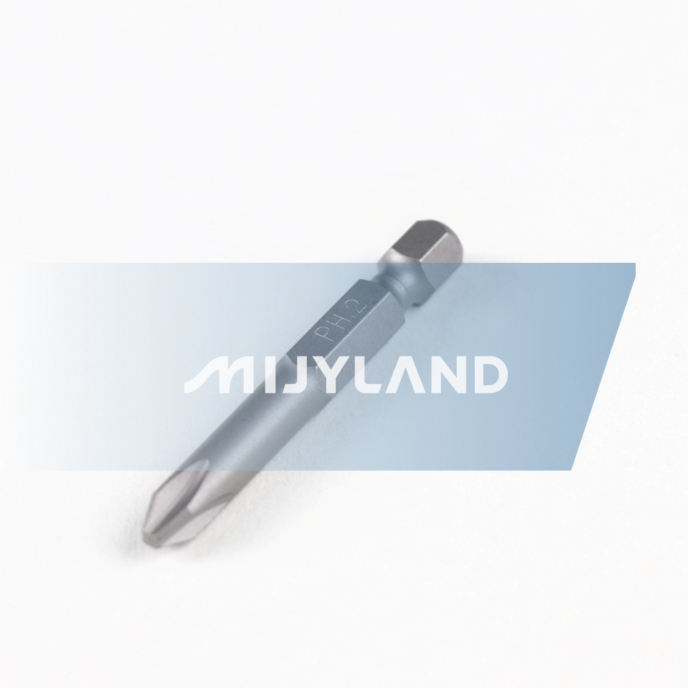 उपकरण सहायक उपकरण | 6 मिमी टाइटेनियम-प्लेटेड स्क्रूड्राइवर बिट